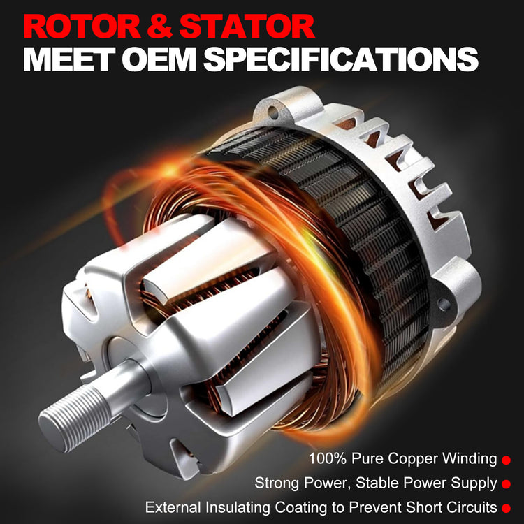 150A Alternator For Toyota RAV4 ACA33R ACA38R Tarago ACR50R 2AZ-FE 4cyl. 2.4L