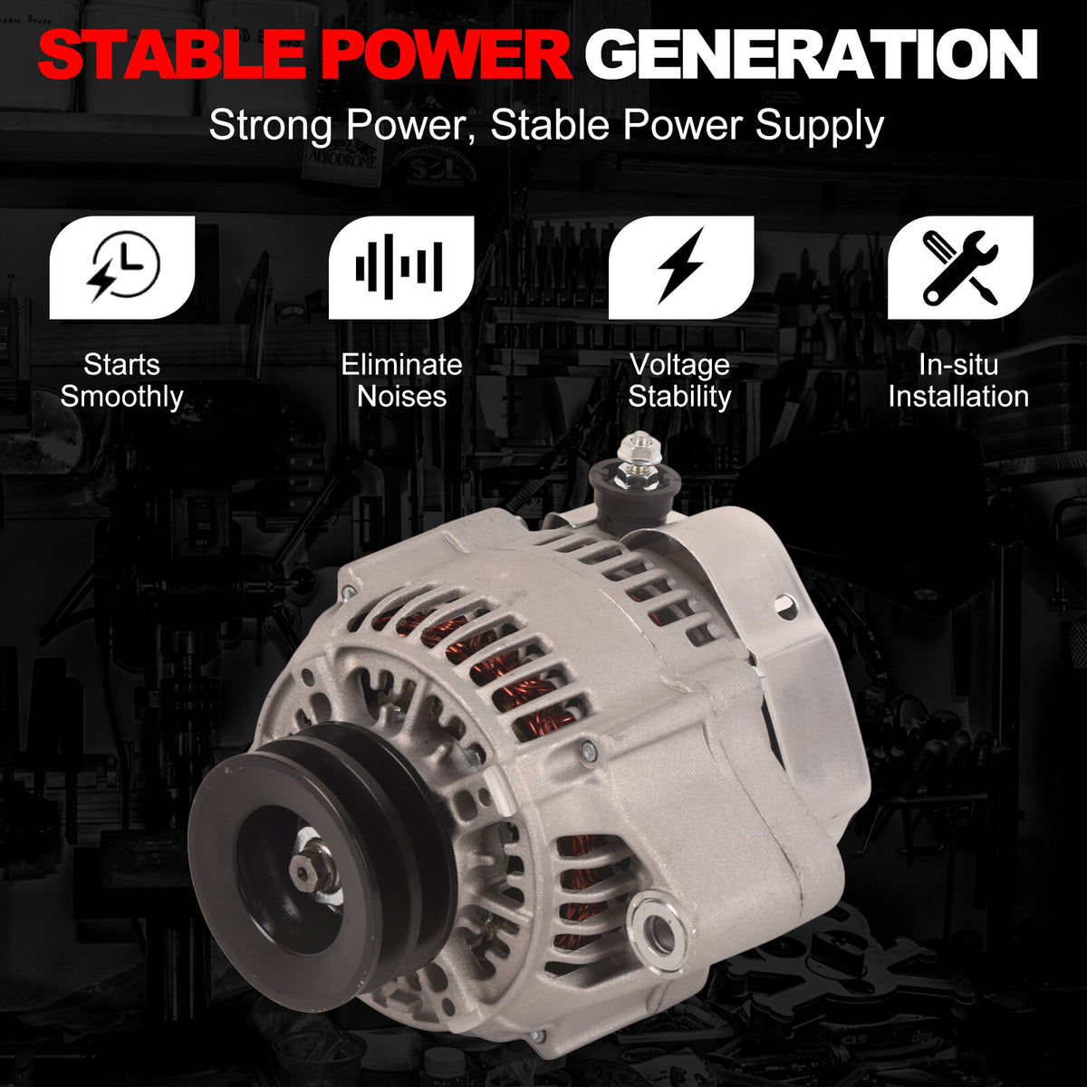NEW Alternator for Toyota Hilux KZN165R 3.0L 4cyl Diesel 1KZ-TE 1999-05