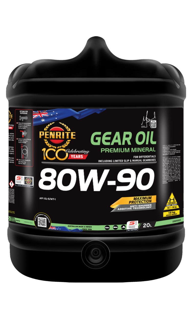 20-Litre-GEAR OIL SAE 80W-90 FOR Limited slip DIFF & manual gearbox