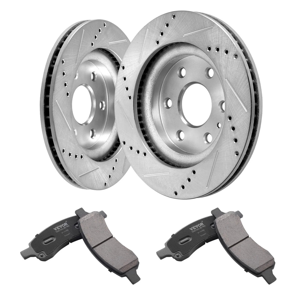 VEVOR Front Brake Kit Compatible with 2007-2017 Chevy Traverse, Buick Enclave...