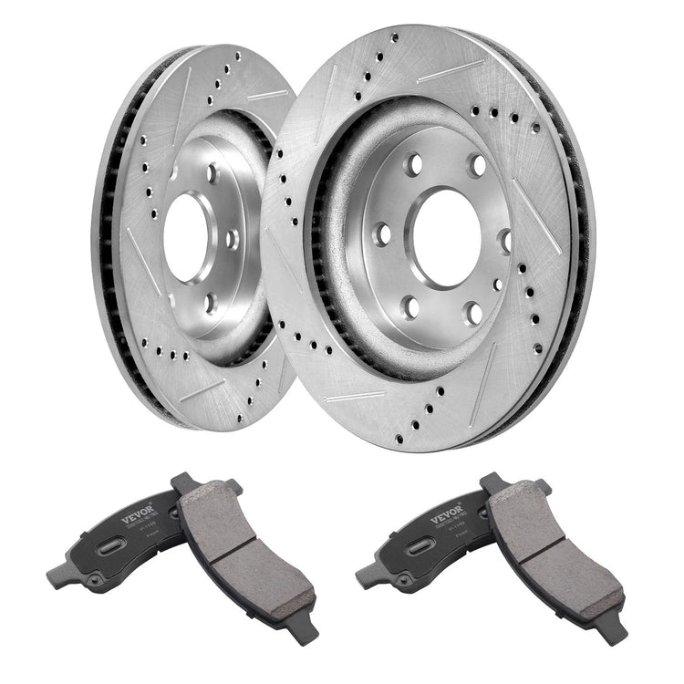 VEVOR Front Brake Kit Compatible with 2007-2017 Chevy Traverse, Buick Enclave...
