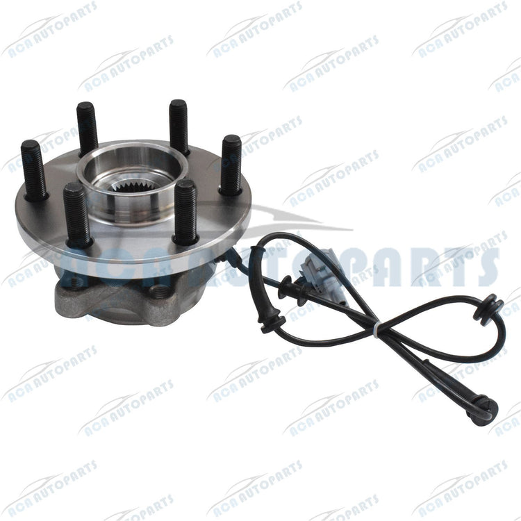 FRONT WHEEL BEARING & HUB FOR NISSAN NAVARA D40 ABS YD25 SPANISH PATHFINDER