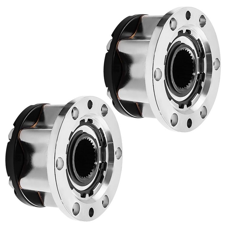 Pair Free Wheel Hubs For Toyota LandCruiser HZJ80 FZJ 70/75 FJ60 BJ60 HJ60 61 MT