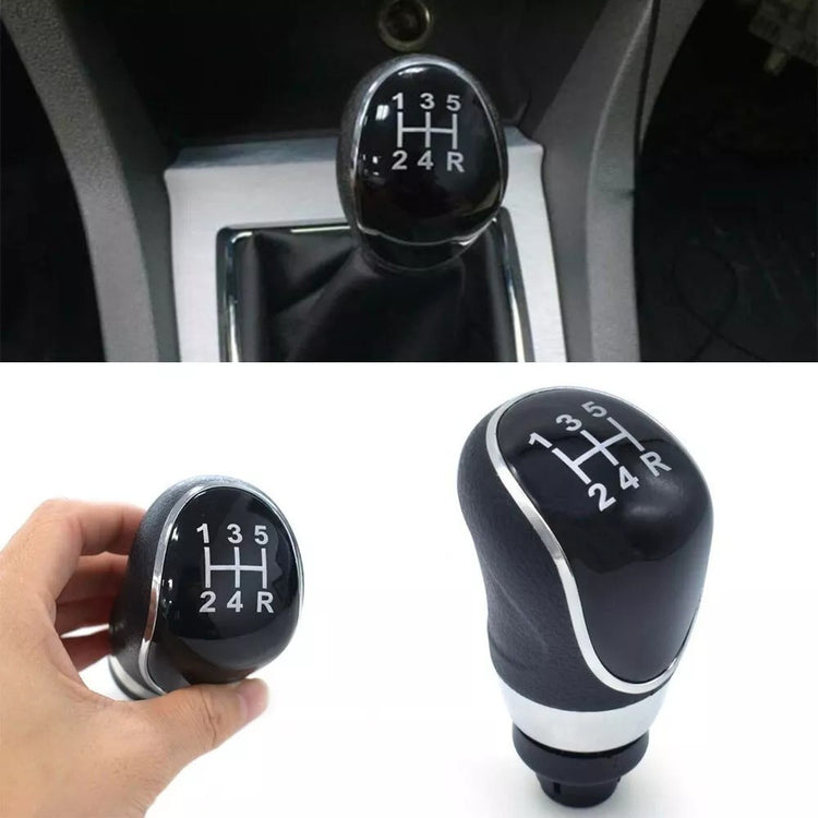 5 Speed Gear Stick Shift Knob Black For Ford Focus MK2 MK3 C-MAX S-Max B-Max AU
