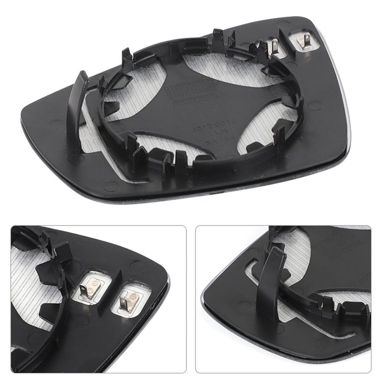 Wing Mirror Glass Driver Side For VW Polo Heated Convex Replacement