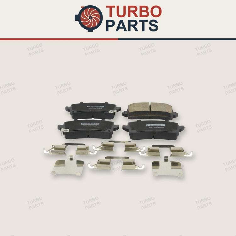 Great Wall Rear Pad Kit, Disc Brake - (With Anti Squeal Shim, With Brackets)