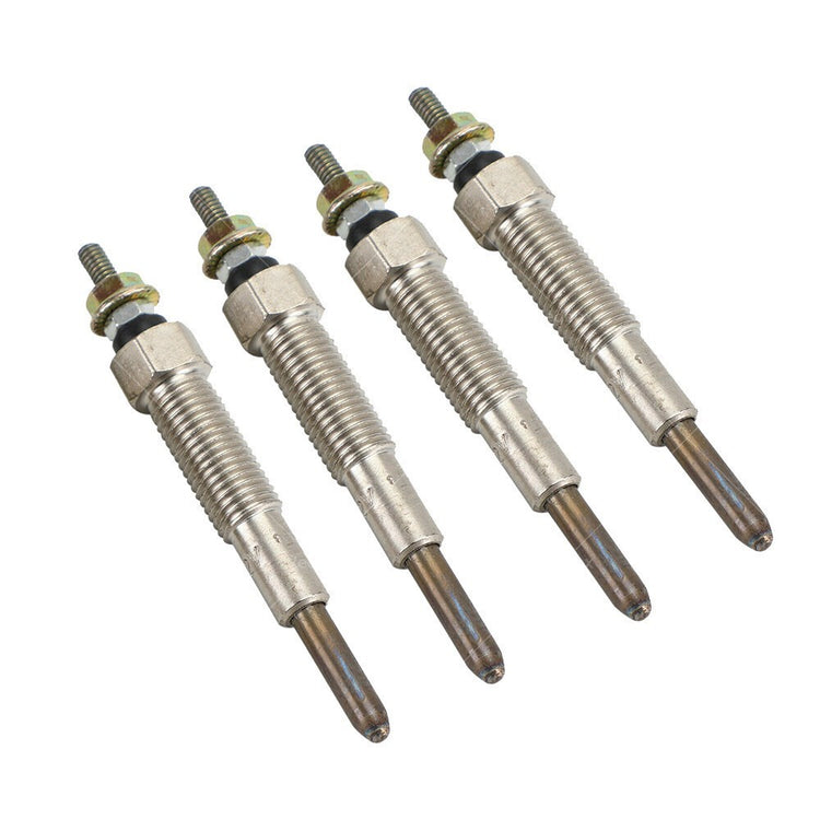 4x Glow Plugs Suitable for Ford Courier 2.5L WL Diesel Turbo