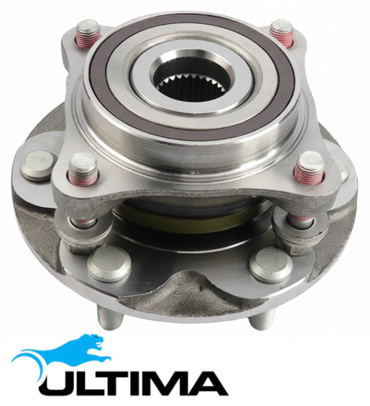 2 X FRONT WHEEL HUB AND BEARING ASSEMBLY FOR TOYOTA PRADO KZJ120R 1KZ-TE 3.0L I4