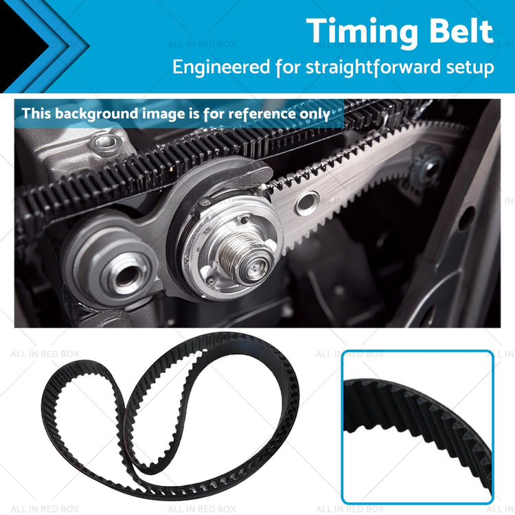 Timing Belt Suitable For Mitsubishi Triton L200 2.5L 1145A019 Black