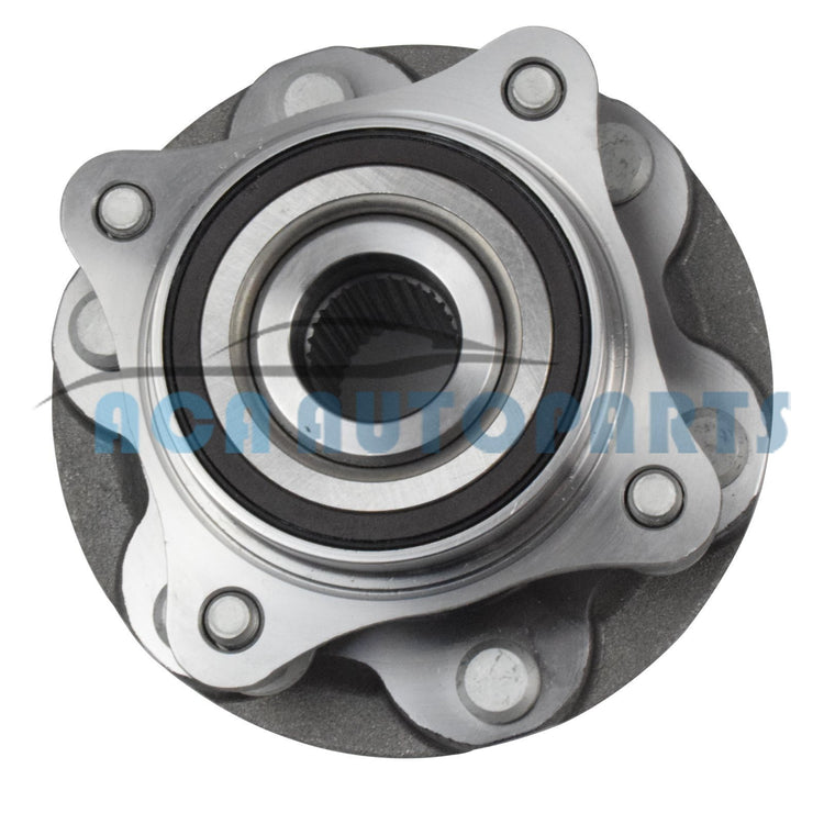 Pair Front Wheel Bearing Hubs for Toyota Landcruiser Prado GRJ120 KDJ120 KZJ120