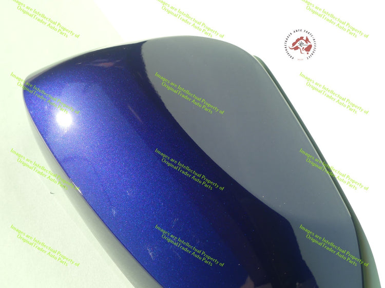 Left Side Mirror Cap Housing for Toyota Corolla E210 8W7 Lunar Blue Metallic 8W7