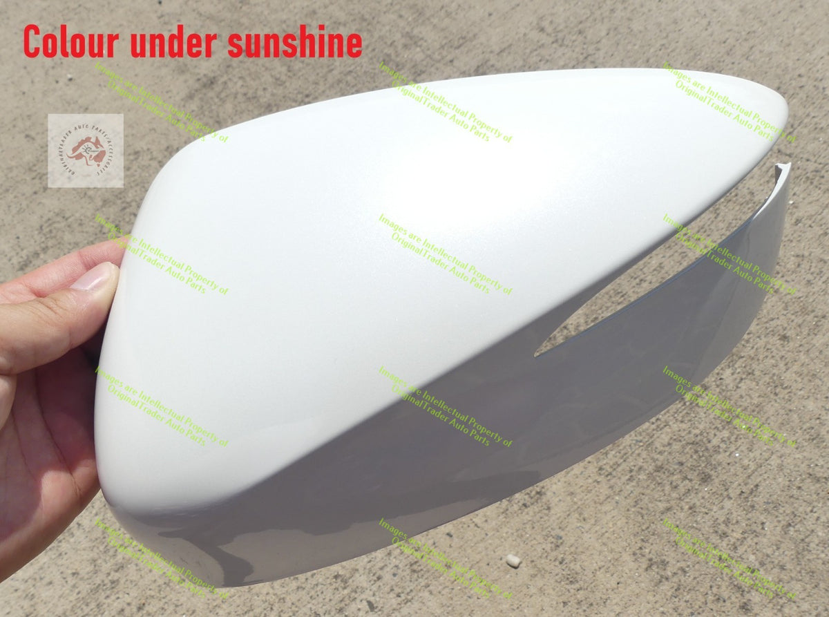 Left Door Mirror Cap Housing Mazda CX-5 CX5 KE S2 Crystal White Pearl Mica 34k