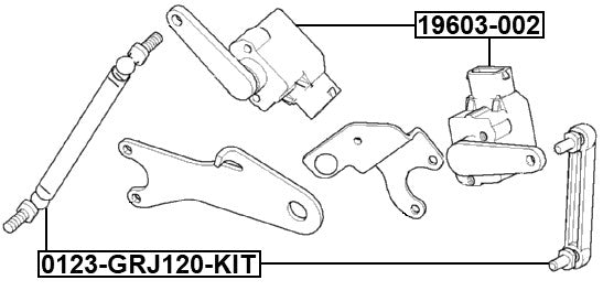 19603-002 Febest Height Control Sensor 37146784696