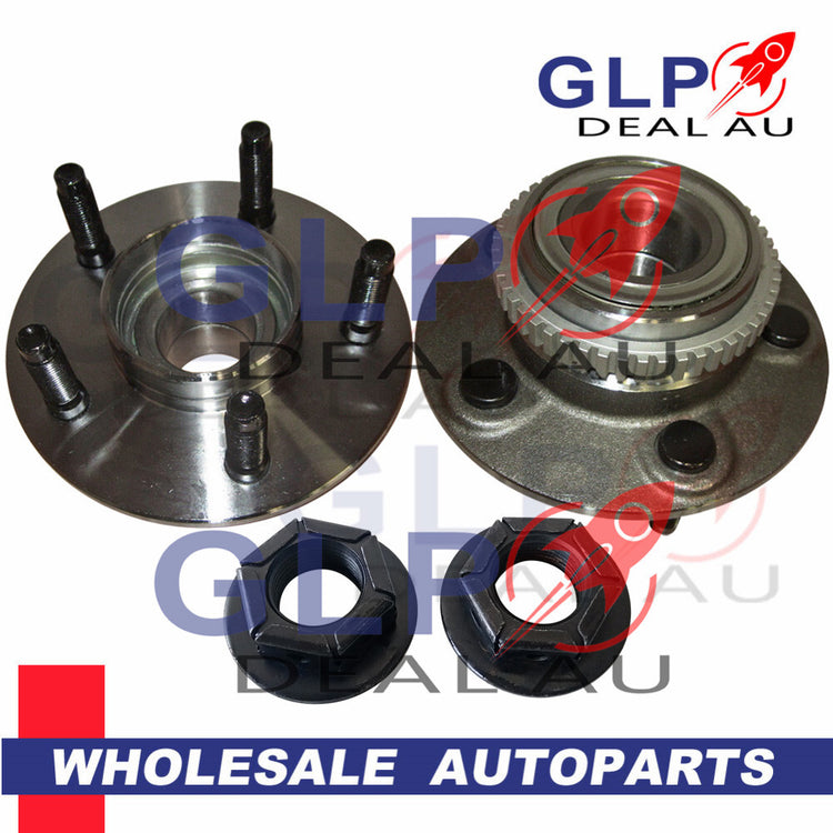 Front & Rear Wheel Bearing Hub Hubs For Ford Falcon BA/BF / Territory 2WD