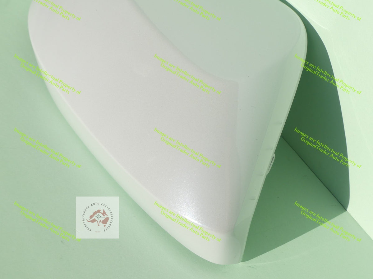Right Side Mirror Case Cap for Toyota Corolla E210 Series Frosted White 089