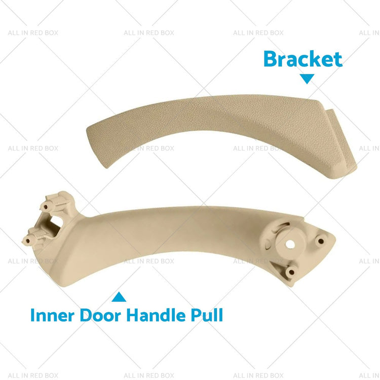 Left Inner Door Panel Handle Pull Beige Suitable For BMW E90 3 Series 320i Sedan