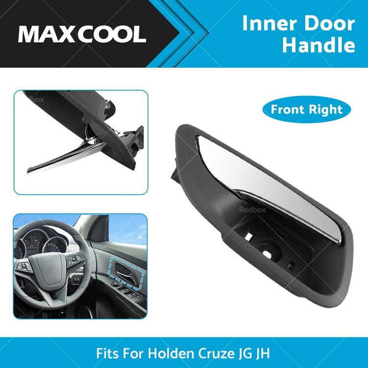 Inner Door Handle Front Driver Side Chrome Suitable for Holden Cruze 09-15