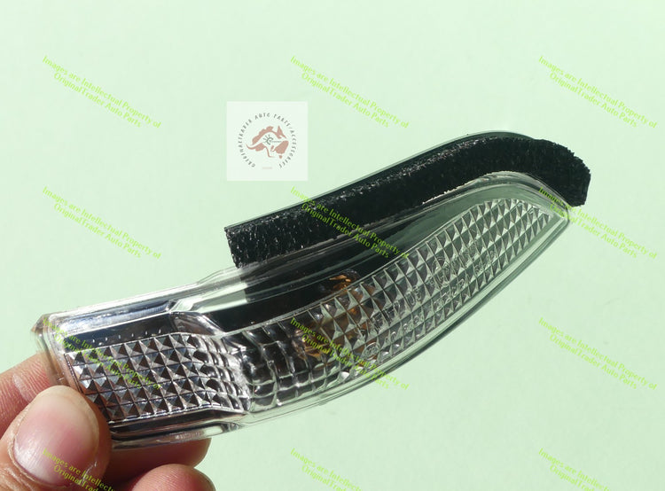 Right Side Mirror Case Cap Cover for Toyota Corolla E180 Crystal Pearl White 070