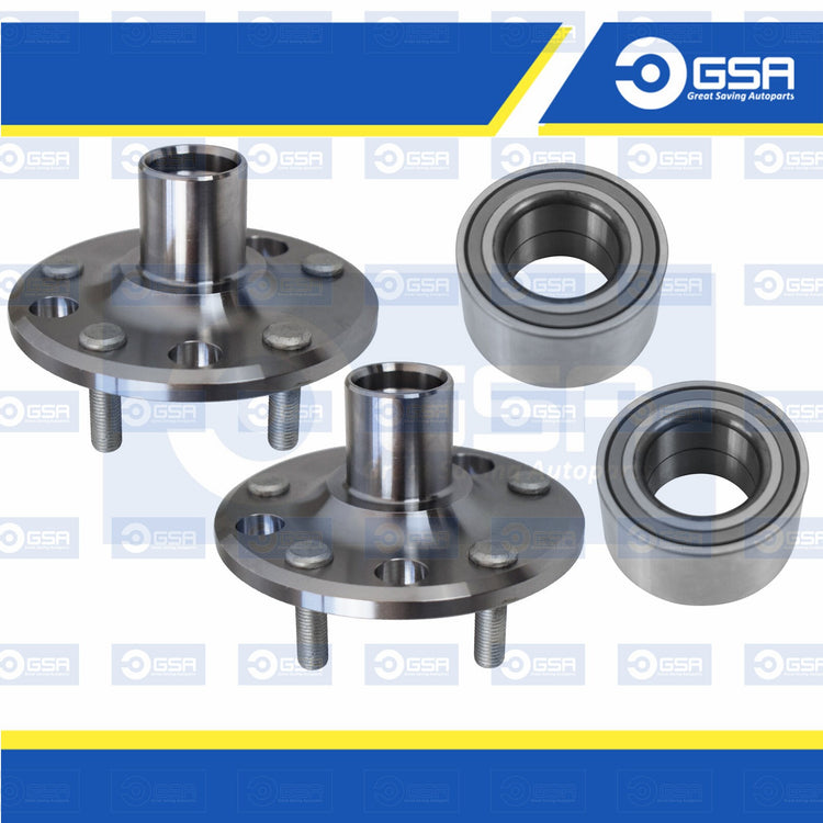 Front & Rear Wheel Bearing Hub Hubs For Ford Falcon BA/BF / Territory 2WD