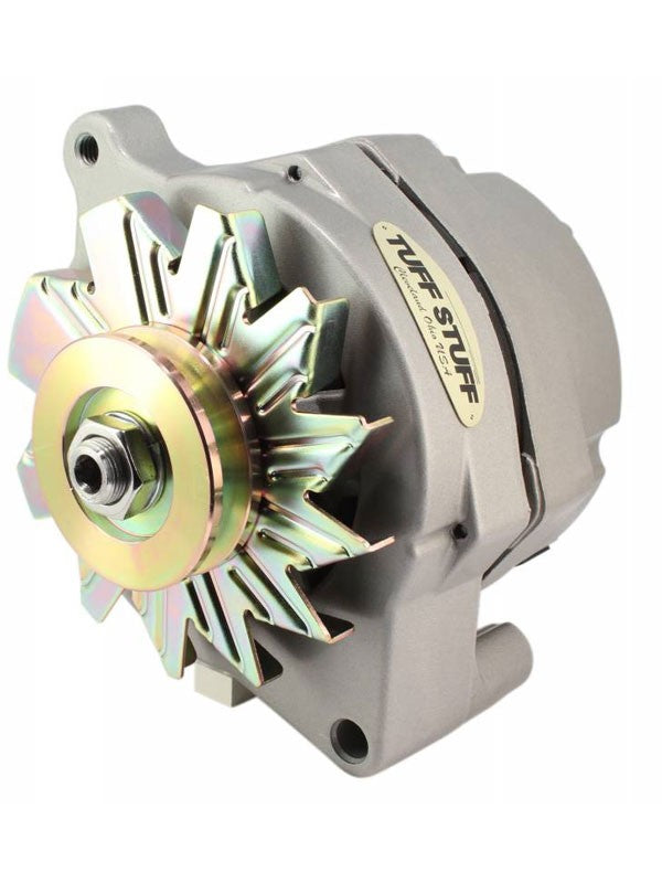 Tuff-Stuff Alternator 100 amp 12V 1-Wire Single V-Belt Pulley Natural Fo (7068)