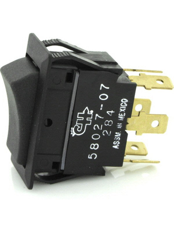Cole Hersee Rocker Switch On/Off/On 12/24V 25Amp Dpdt 6 Blade Terminals (SW8707)