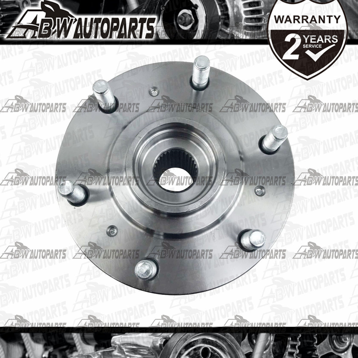 2x Front Wheel Bearing Hub For Mitsubishi Triton ML,MN,MQ,MR ABS 4WD & RWD 2006+