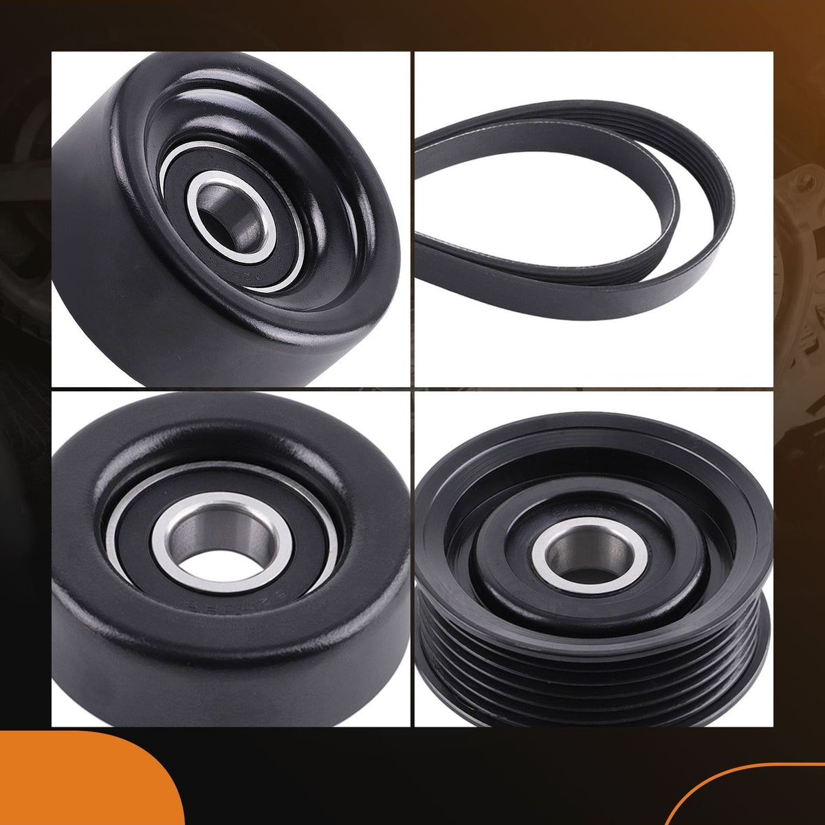 V-Ribbed Belt Kit for Holden Commodore VT VX VY VZ GEN III ZPN33742