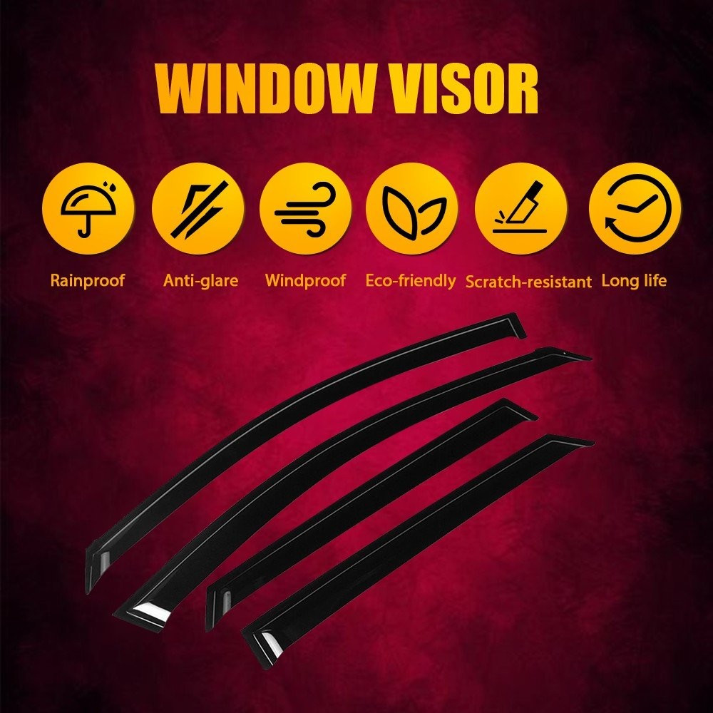 For Mazda CX3 CX-3 DK 2015-2024 Window Visor Weather Shields Weathershields 8X E