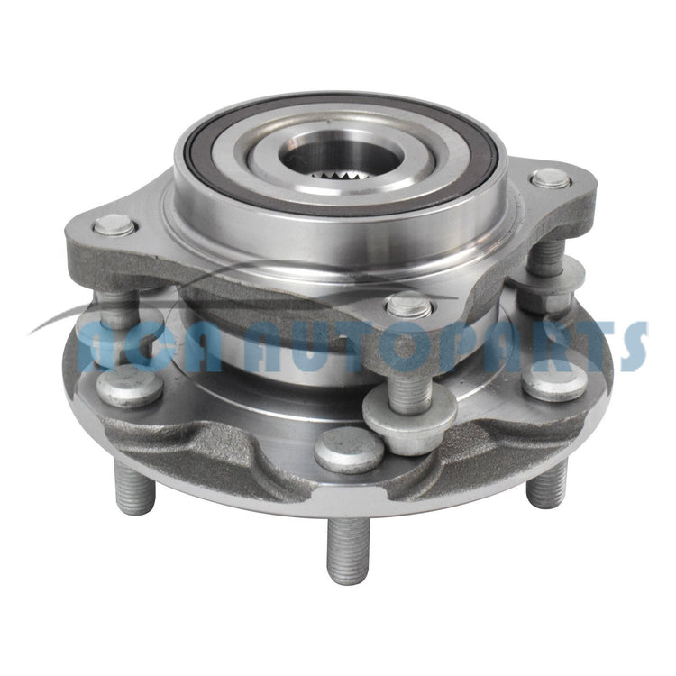 Pair Front Wheel Bearing Hubs for Toyota Landcruiser Prado GRJ120 KDJ120 KZJ120