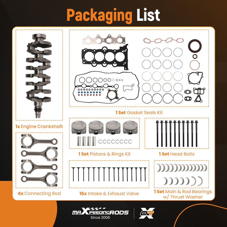 Engine Rebuild Set for Hyundai i30 GD PD 1.6L Turbo 2015-2022 23110-2B710