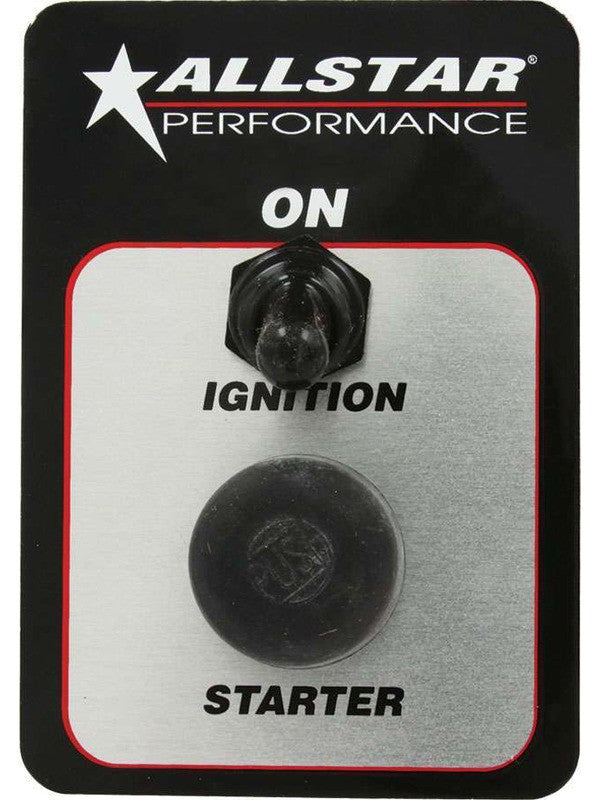 Allstar Performance Switch Panel Dash Mount 2-5/8 x 3-3/4 in 1 Toggl (ALL80150)