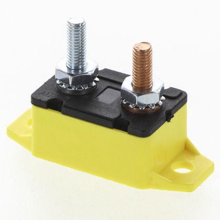 OEX ACX2002BL 20A Yellow Auto Reset Circuit Breaker - Single