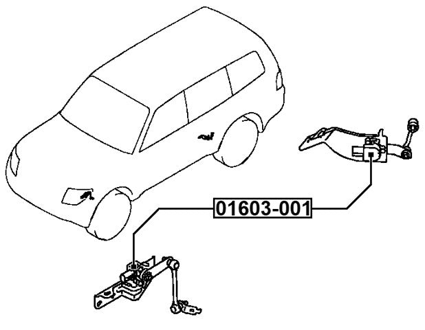 Height Control Sensor Fits Suzuki 33136-SWA-003 38640-78K10 6224.N6 84031-FG000