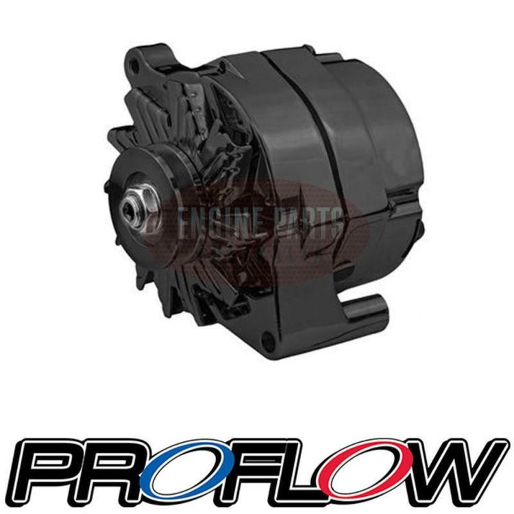 Proflow Alternator 140 Amp 1-Wire Internal Regulator Black Ford Falcon