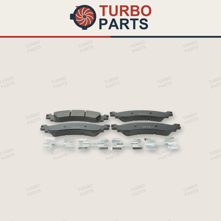 Ford Front Pad Kit, Disc Brake - (With Anti Squeal Shim, With Brackets)