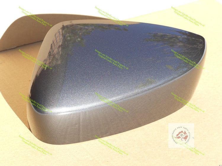 LEFT Door Mirror Cap Case Cover for Mazda 3 BN Series Machine Grey Metallic 46G