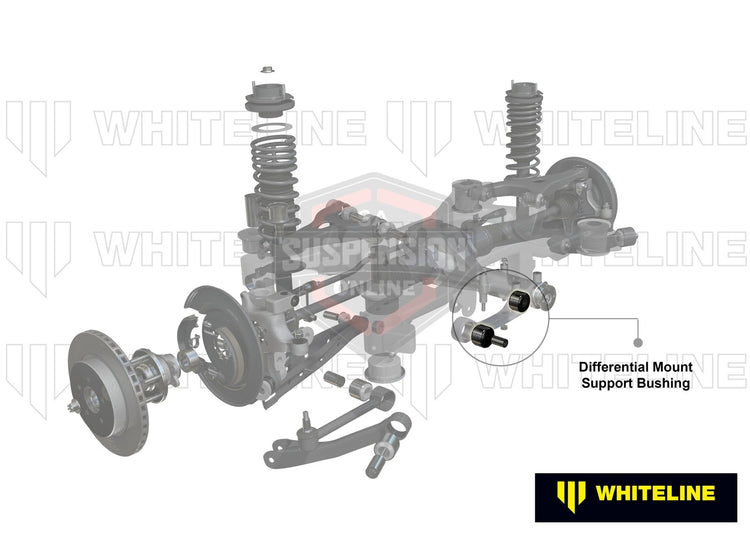 Whiteline KDT923 - Differential Mount - Front Bushing Kit (Mounting- differentia