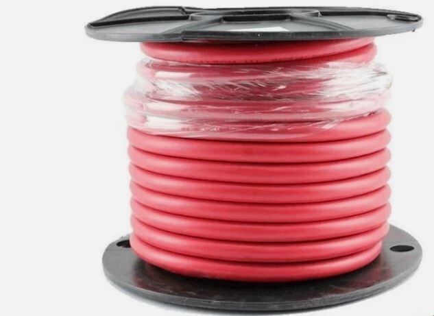 Tycab CW8004 Red Single Core 00 B&S Battery & Starter Cable 30 Metre Roll