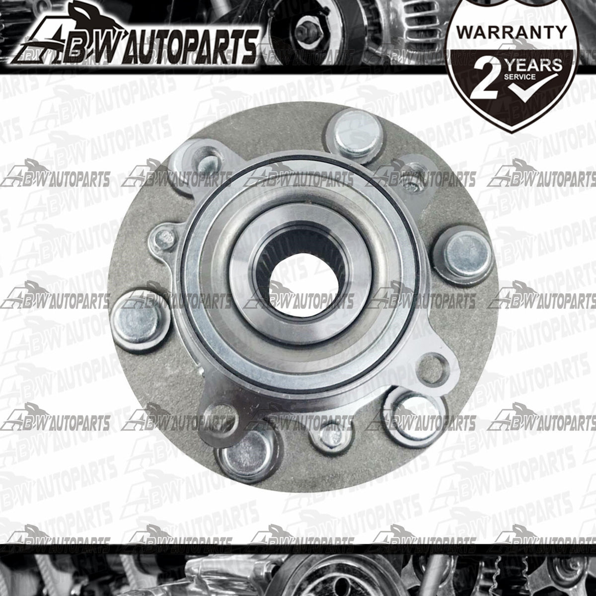 2x Front Wheel Bearing Hub For Mitsubishi Triton ML,MN,MQ,MR ABS 4WD & RWD 2006+