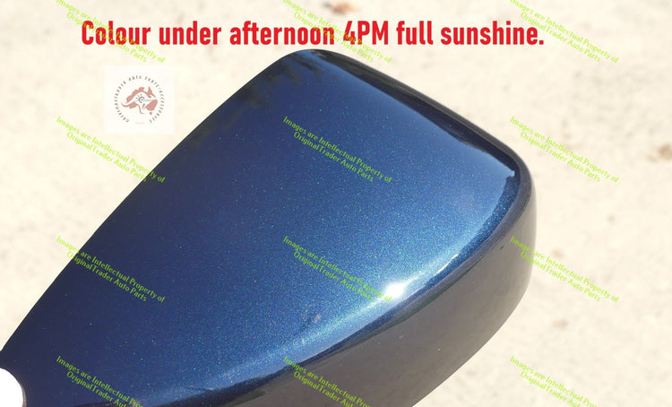 Right Door Mirror Cap Cover Case Mazda CX-9 CX9 TC Deep Crystal Blue Mica 42M
