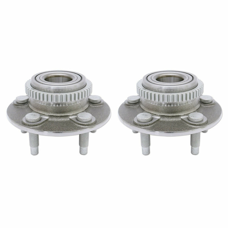 Pair Hubs Front Wheel Bearing Hub for Ford Falcon AU BA BF Fairmont Territory