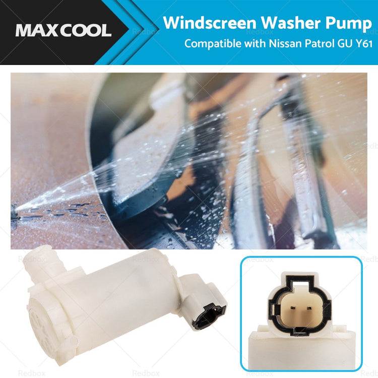 Windscreen Washer Pump Motor Suitable for Nissan Patrol GU Y61 98-12