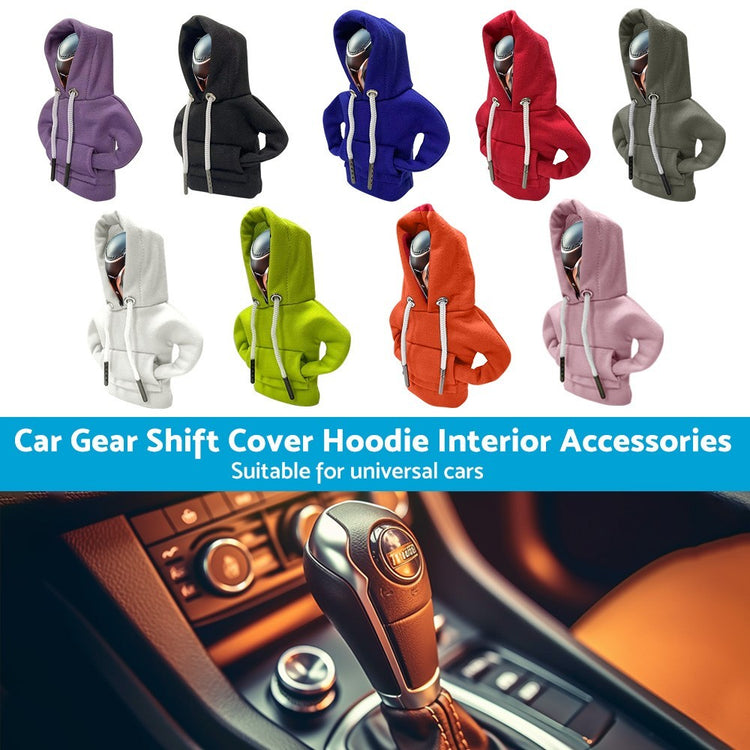Mini Car Gear Shift Cover Hoodie Shift Knobs Trim Suitable for Mini