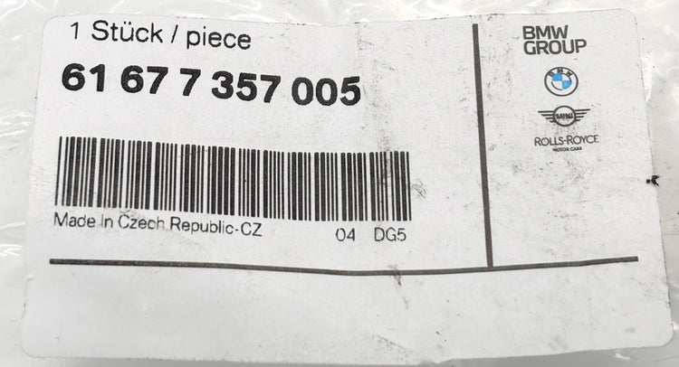 Genuine BMW X3 X4 F25 F26 Headlight Cleaning System Washer Hose Line 61677357005