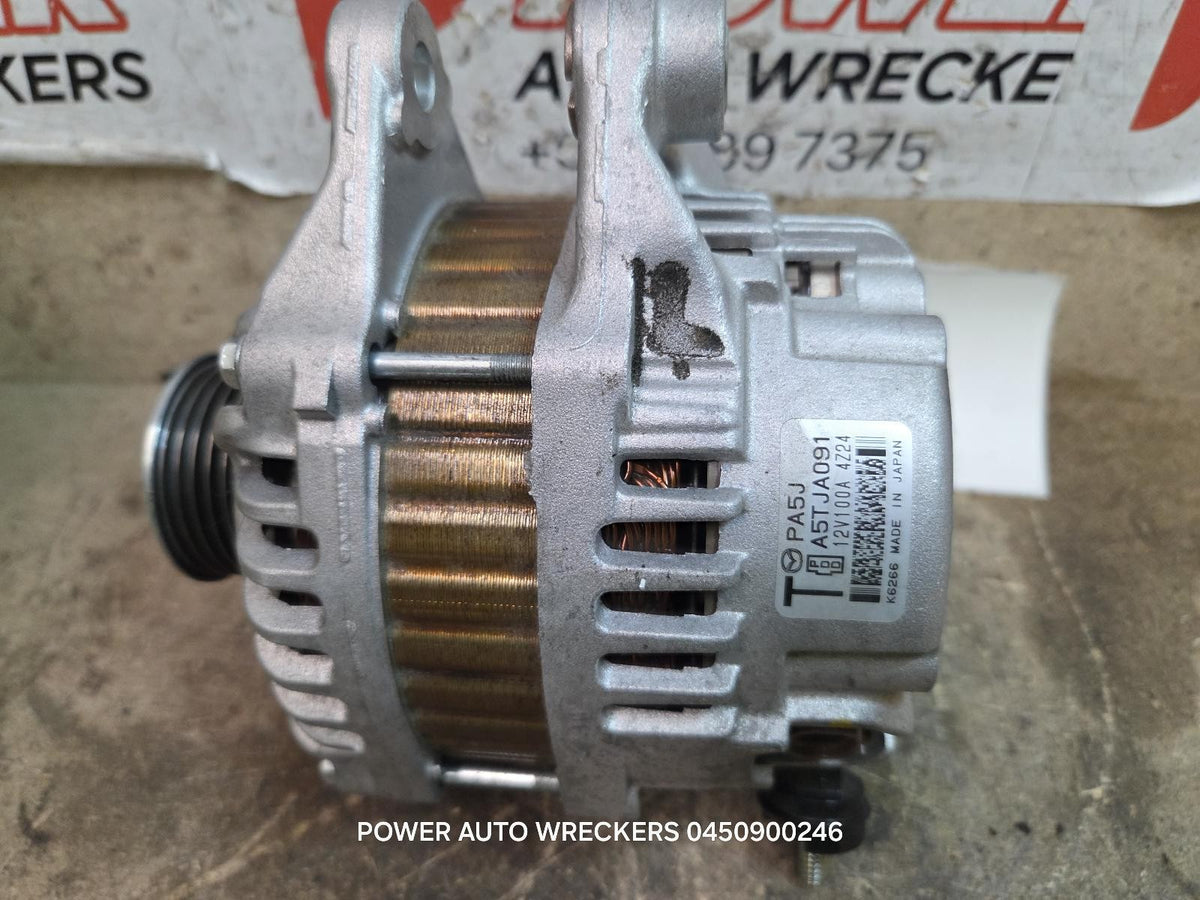 MAZDA CX5 ALTERNATOR, PETROL, 2.5, NON TURBO, PY-VPR, 100AMP, KF, (2017-2025)
