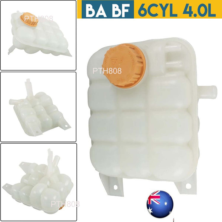 Radiator Overflow Bottle & Cap Expansion Tank for Ford Falcon BA BF 6Cyl 4.0 XR6