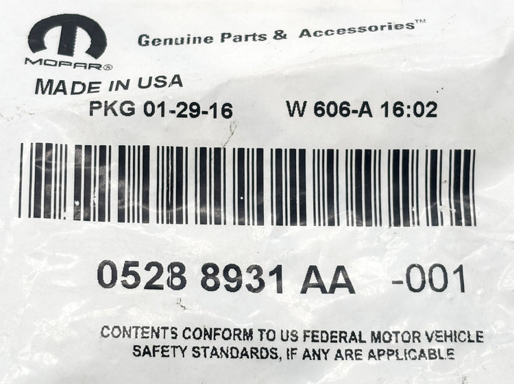 Genuine Jeep Cherokee Left or Right Indicator Bulb Holder Socket 5288931AA OEM