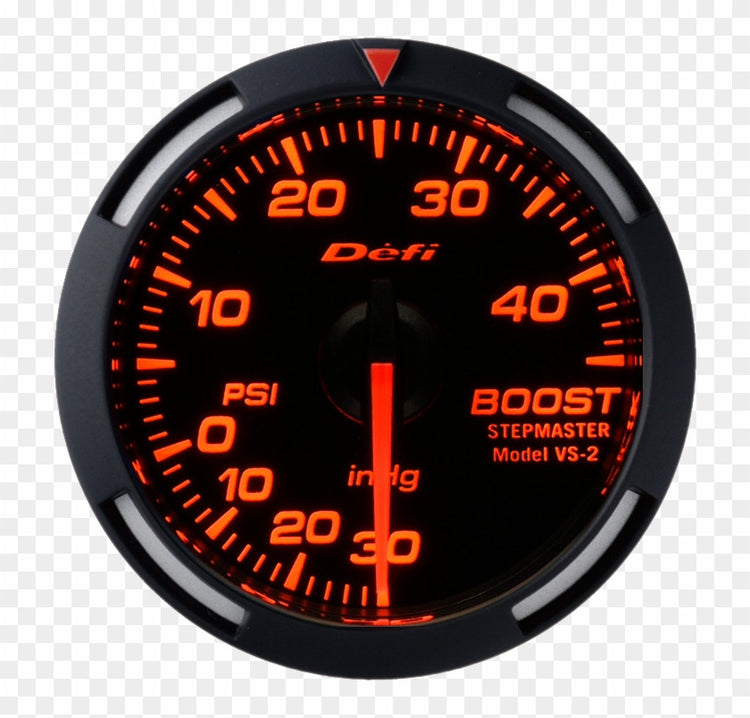 Defi Red Racer 52mm 45 PSI Boost Gauge - DF14602
