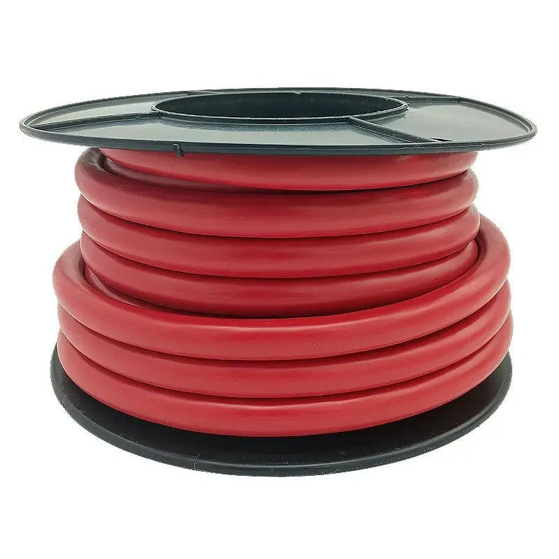 Tycab CW8004-10 Red Single Core 00 B&S Battery & Starter Cable 10 Metre Roll