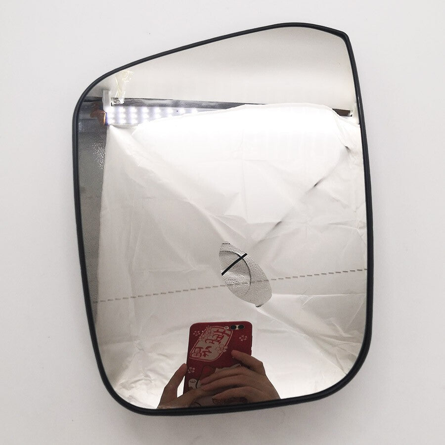 Left Side Mirror Glass w/ Heated Back Plate Suitable for Nissan Navara D40 05-15